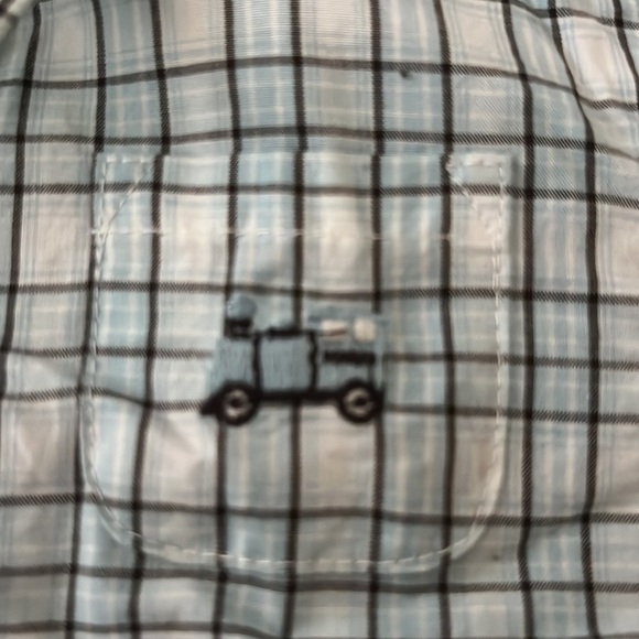 Janie And Jack Plaid One Piece - Picture 4 of 7